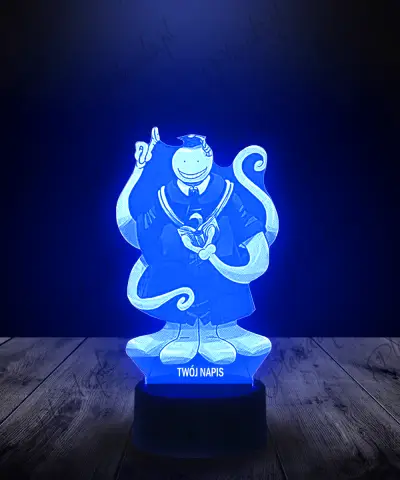 Lampka LED 3D Plexido Assasination Classroom