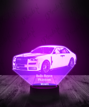 Lampka LED 3D Plexido Rolls Royce Phantom - 3