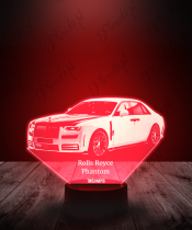 Lampka LED 3D Plexido Rolls Royce Phantom - 2