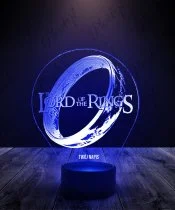 Lampka LED 3D Plexido Władca Pierścieni Pierścień