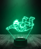 Lampka LED 3D Plexido Spadochroniarz - 2