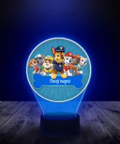 Lampka LED 3D Plexido z Nadrukiem Bajka Psi Patrol - 2