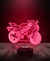 Lampka LED 3D Plexido Ścigacz Motor - 2