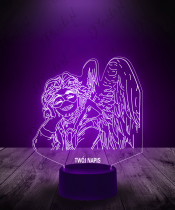 Lampka LED 3D Plexido Hero Academia Hawks - 1