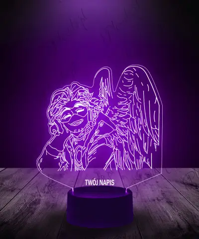 Lampka LED 3D Plexido Hero Academia Hawks - 1