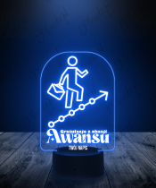 Lampka LED 3D Plexido Gratulacje Awansu - 2