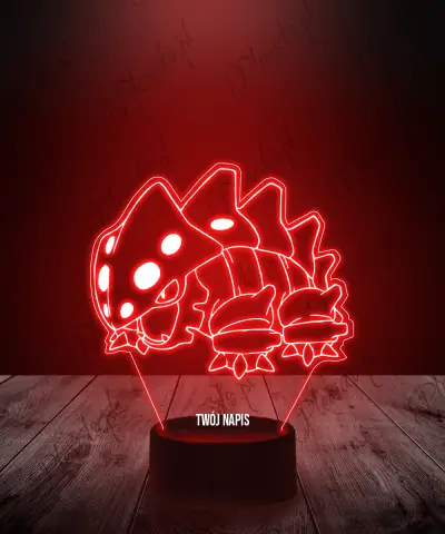 Lampka LED 3D Plexido Pokemon Lairon