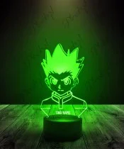 Lampka LED 3D Plexido Gon Freecss