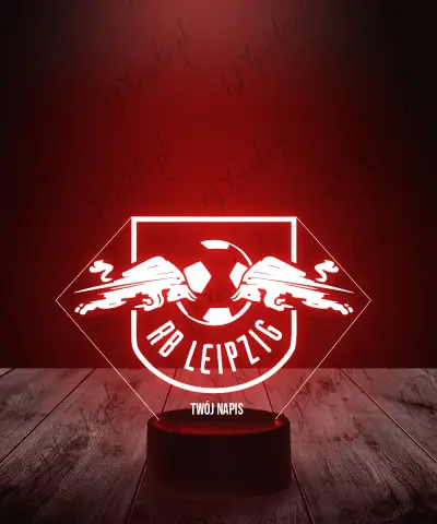 Lampka LED 3D Plexido RB Leipzig Piłka - 1