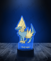 Lampka LED 3D Plexido z Nadrukiem Pokemon Manectric - 2