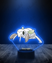 Lampka LED 3D Plexido UV Pokemon Nincada z Nadrukiem - 3