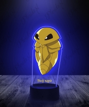 Lampka LED 3D Plexido z Nadrukiem UV Pokemon Kakuna - 2