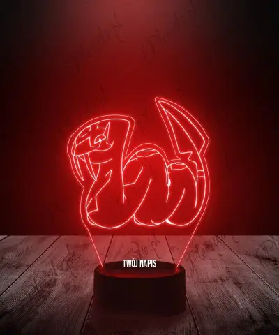 Lampka LED 3D Plexido Pokemon Seviper - 1
