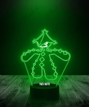 Lampka LED 3D Plexido Pokemon Cacturne - 3