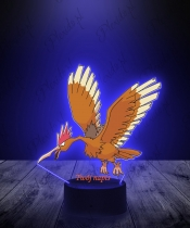 Lampka LED 3D Plexido z Nadrukiem UV Pokemon Fearow - 3