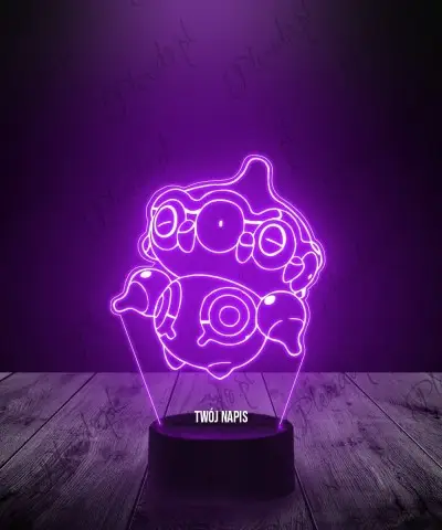 Lampka LED 3D Plexido Pokemon Claydol - 1