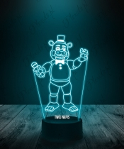 Lampka LED 3D Plexido Five Nights at Freddy’s Toy Freddy - 2