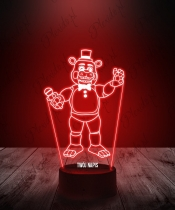 Lampka LED 3D Plexido Five Nights at Freddy’s Toy Freddy - 3