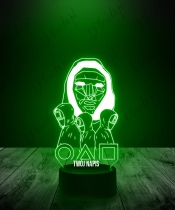 Lampka LED 3D Plexido Squid Game - 1