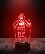 Lampka LED 3D Plexido Five Nights at Freddy's FNAF - 1
