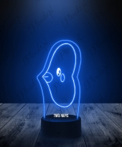 Lampka LED 3D Plexido Pokemon Luvdisc - 2