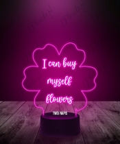 Lampka LED 3D Plexido Miley Cyrus Koniczyna - 1