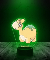 Lampka LED 3D Plexido z Nadrukiem UV Pokemon Numel - 3