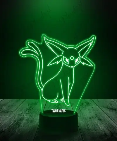 Lampka LED 3D Plexido Pokemon Espeon - 1