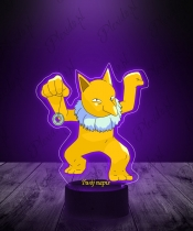 Lampka LED 3D Plexido z Nadrukiem UV Pokemon Hypno - 3