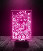 Lampka LED 3D Plexido Zagubieni Rysunek - 2