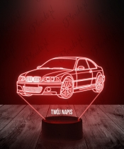 Lampka LED 3D Plexido Samochód BMW M3 Coupe - 1