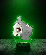 Lampka LED 3D Plexido z Nadrukiem UV Pokemon Duskull - 2