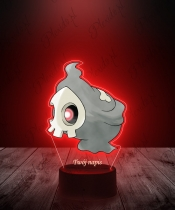 Lampka LED 3D Plexido z Nadrukiem UV Pokemon Duskull - 3