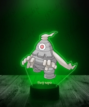 Lampka LED 3D Plexido z Nadrukiem UV Pokemon Dusclops - 2