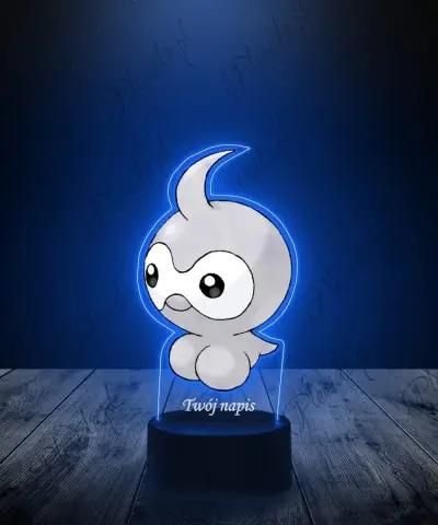 Lampka LED 3D Plexido z Nadrukiem UV Pokemon Castform - 1