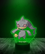 Lampka LED 3D Plexido z Nadrukiem UV Pokemon Banette - 3