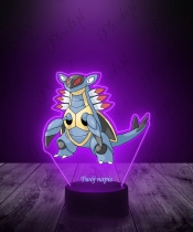 Lampka LED 3D Plexido z Nadrukiem UV Pokemon Armaldo - 2
