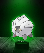 Lampka LED 3D Plexido z Nadrukiem UV Pokemon Shelgon - 2