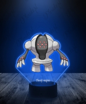 Lampka LED 3D Plexido z Nadrukiem UV Pokemon Registeel - 2