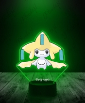 Lampka LED 3D Plexido z Nadrukiem UV Pokemon Jirachi - 2