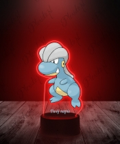 Lampka LED 3D Plexido z Nadrukiem UV Pokemon Bagon - 2