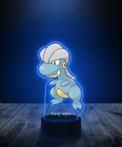 Lampka LED 3D Plexido z Nadrukiem UV Pokemon Bagon - 3