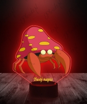 Lampka LED 3D Plexido z Nadrukiem UV Pokemon Parasect - 2