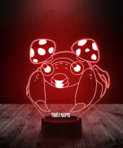 Lampka LED 3D Plexido Pokemon Paras - 2
