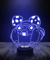 Lampka LED 3D Plexido Pokemon Paras - 3