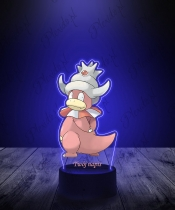 Lampka LED 3D Plexido z Nadrukiem UV Pokemon Slowking - 2