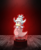 Lampka LED 3D Plexido z Nadrukiem UV Pokemon Slowking - 3