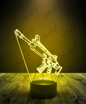 Lampka LED 3D Plexido Fortnite Broń Karabin - 1