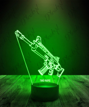Lampka LED 3D Plexido Fortnite Broń Karabin - 2