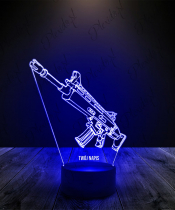 Lampka LED 3D Plexido Fortnite Broń Karabin - 3